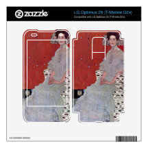 Fritza Reidler Klimt by Gustav Klimt LG Optimus 2X Decals