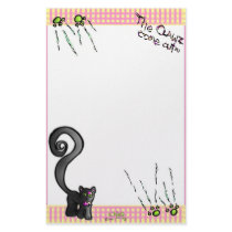 Frl Kat: "The Clawz Come Out!" Stationery~ by chiaqproductions Frl Kat: "The Clawz Come Out!" Stationery~