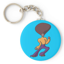 Fro Dude Jam Keychains