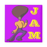 Fro Dude Jam magnets