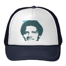 Frobama T-shirt (blue) Mesh Hats