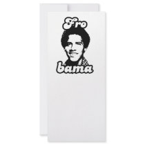 FRObama T-shirt Customized Rack Card