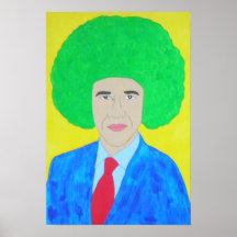 Frobama with Martianfro Poster