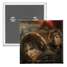 Frodo and Samwise Pinback Buttons