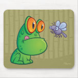 Frog and Dragonfly Mousepad
