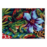 Frog and Flower 2 Cards