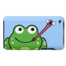 Frog and Fly Pod iPod Touch Case