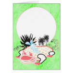 Frog and girl cards