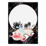 Frog and girl cards