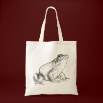 Frog Art Bags Bullfrog Art Tote Shopping Bag bags