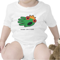 Frog baby t-shirt bodysuit