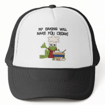 Frog Baker Tshirts and Gifts Trucker Hats