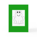 Frog Birthday cards