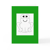 Frog Birthday cards