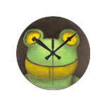 Frog Boy Wallclock