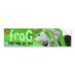 frog bumper stickers