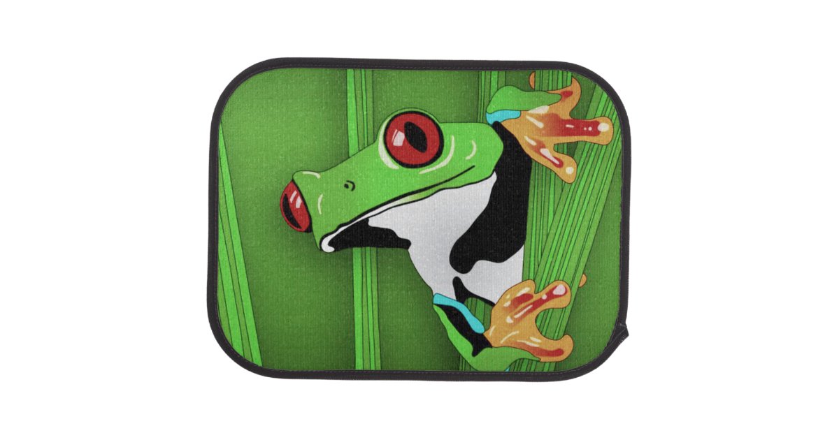 frog in car plush