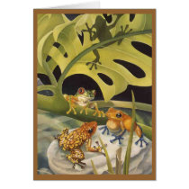 Frog  Card (Blank)