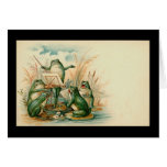 "Frog Chorus" Greeting Card