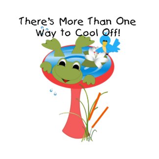 Frog Cool Off Mousepad mousepad