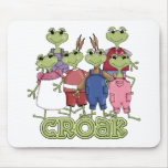 Frog Croak Tshirts and Gifts Mouse Pad