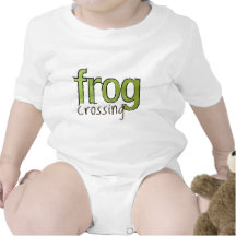 Frog Crossing Tshirts