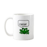 Frog Debit or Credit Mug