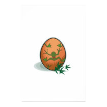 Frog Easter Egg posters