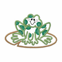 Frog embroidered shirts by ZazzleEmbroidery Frog embroidered shirts