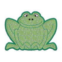 Frog embroidered shirts