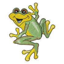 Frog embroidered shirts by ZazzleEmbroidery Frog embroidered shirts