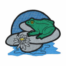 Frog embroidered shirts
