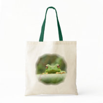 Frog Eyes Tote Bag