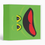 frog face notebook binders