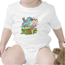 Frog Fairy Toadstool House Tshirts and Gifts