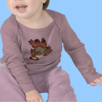 Frog Family Portrait Infant Long Sleeve Shirt t-shirts