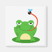 Frog Frogs Amphibian Funny Bug Cartoon Animal Fridge Magnets