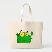 Frog Frogs Amphibian Green Cute Cartoon Animal Bag