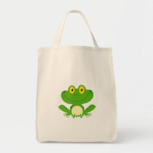 Frog Frogs Amphibian Green Cute Cartoon Animal Bag
