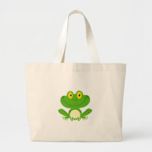 Frog Frogs Amphibian Green Cute Cartoon Animal Bags