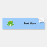 Frog Frogs Amphibian Green Cute Cartoon Animal Bumper Stickers