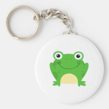 Frog Frogs Amphibian Green Cute Cartoon Animal Key Chains