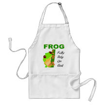 FROG, Fully rely on God Aprons