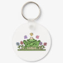 Frog Garden Keychain