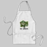 frog-go green aprons