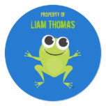 Frog Identification Sticker