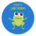 Frog Identification Sticker