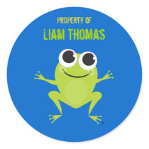 Frog Identification Sticker