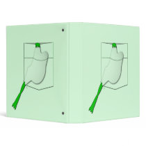Frog In A Green Pocket binders