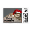 Frog in Santa Hat - Customized postage